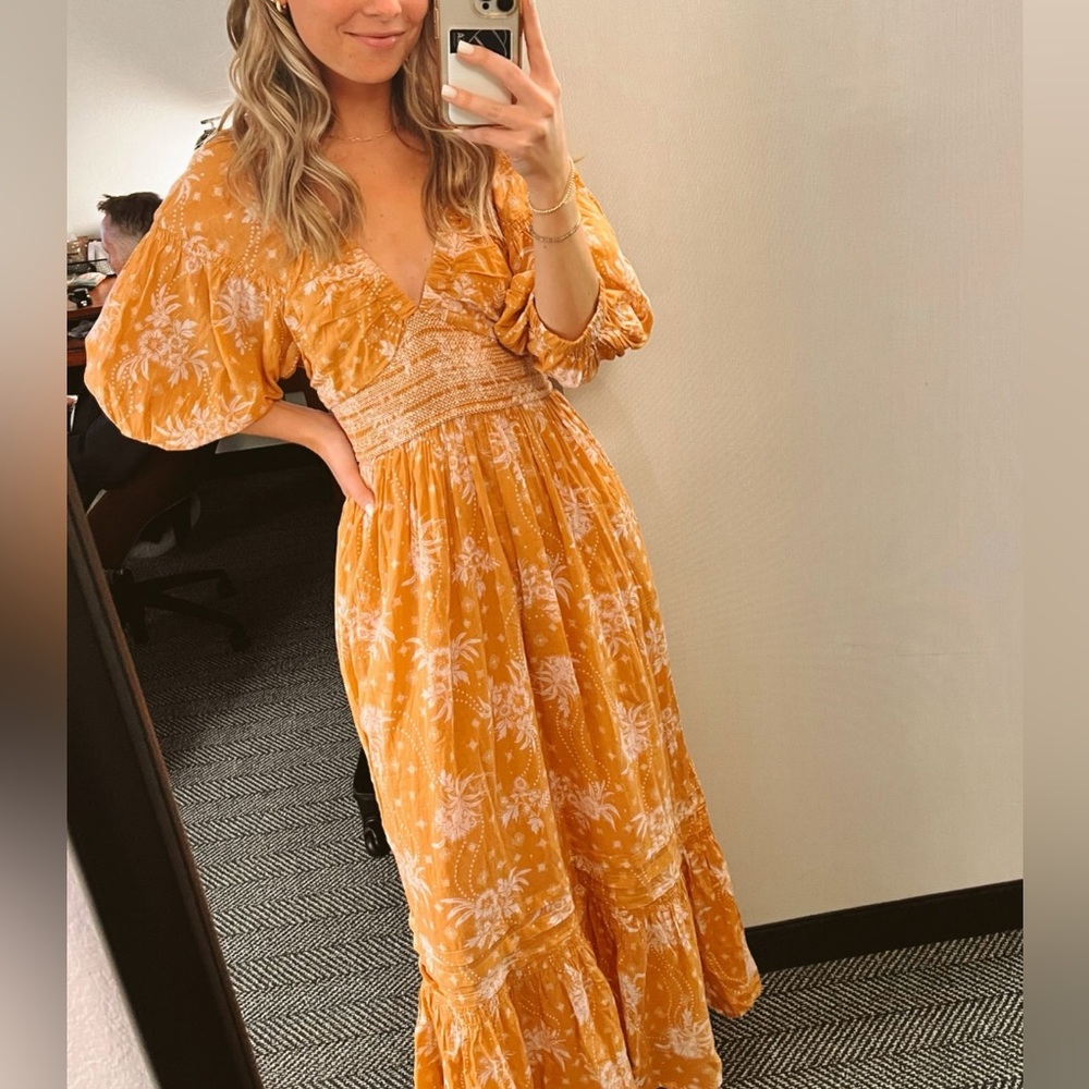 Free People Golden Hour Maxi Dress - Picture 6 of 8